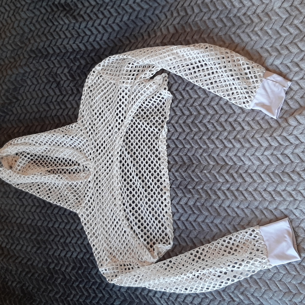 Fishnet hoodie